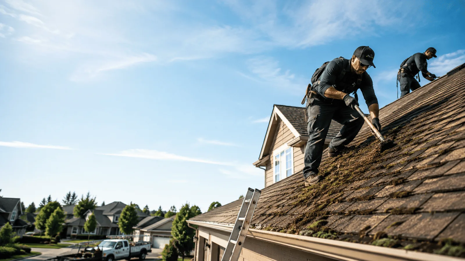 Roof Moss Removal in Hackett, AR near me